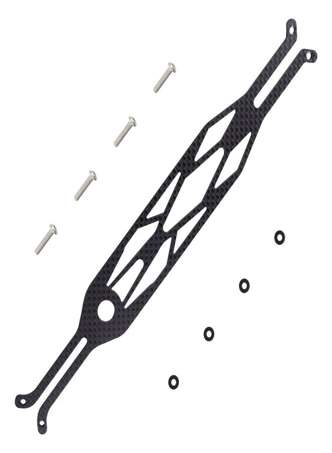 TOOMOD Carbon Fiber Upper Top Deck for Tamiya TT-02 TT-02B RC On-Road Off-Road Car Chassis Upgrades Parts - Image 1